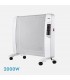 Radiador de Mica ABRIGO Horizontal Digital 2000W Blanco