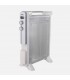 Radiador de Mica CAICOS 1500W Blanco/Gris