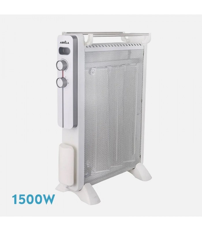 Radiador de Mica CAICOS 1500W Blanco/Gris