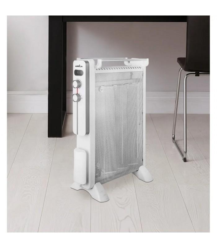 Radiador de Mica CAICOS 1500W Blanco/Gris