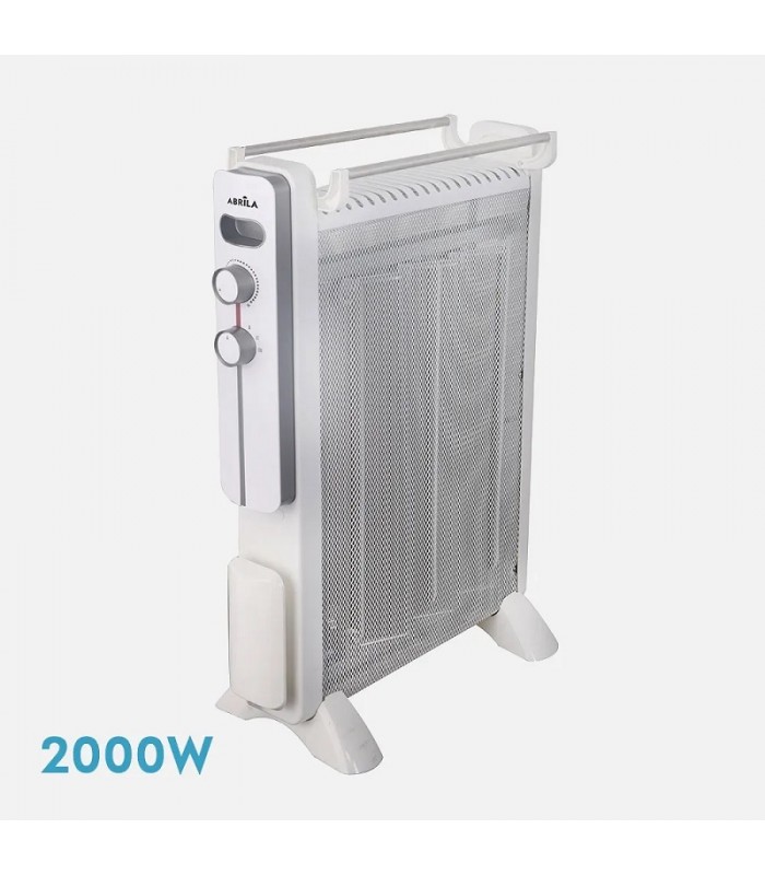 Radiador de Mica CAICOS 2000W Blanco/Gris