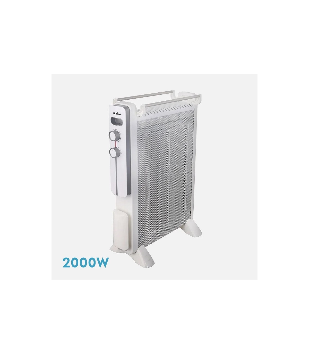 Radiador de Mica CAICOS 2000W Blanco/Gris