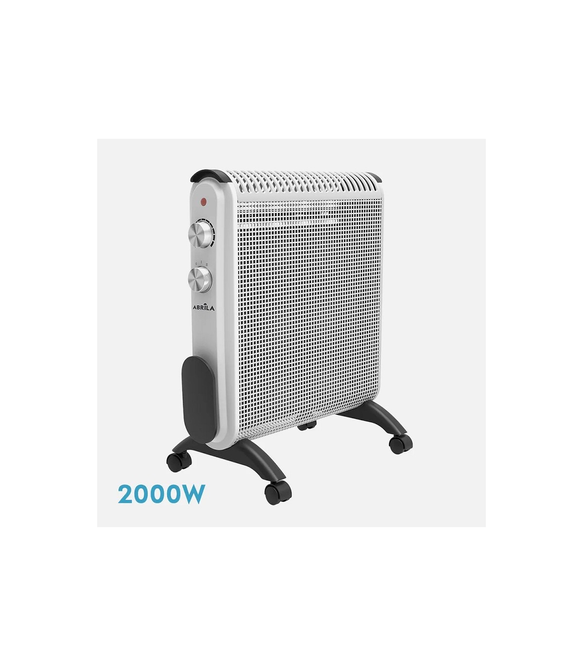 Radiador de Mica CONDOR 2000W Blanco/Gris