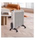 Radiador de Mica CONDOR 2000W Blanco/Gris
