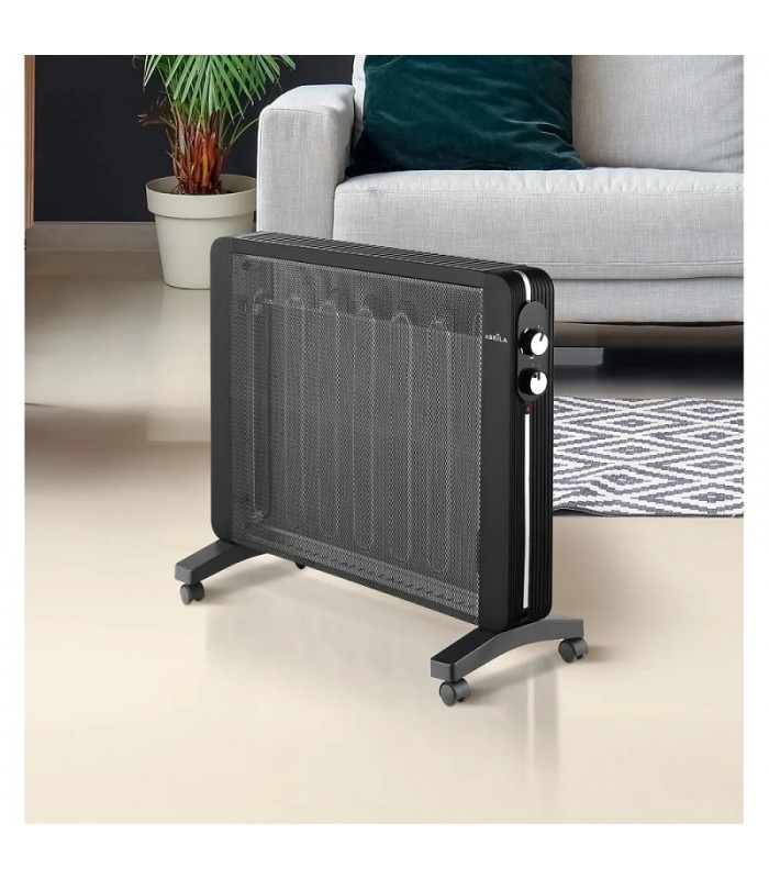 Radiador de Mica MANGLAR 2000W Negro