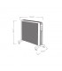 Radiador de Mica MANGLAR 2000W Negro