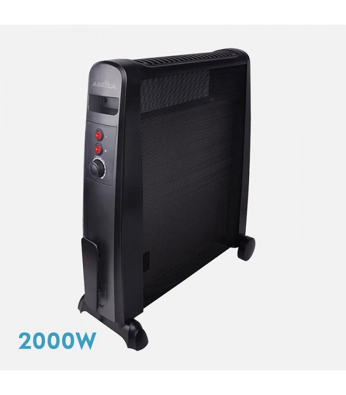 Radiador de Mica OTOÑO 2000W Negro