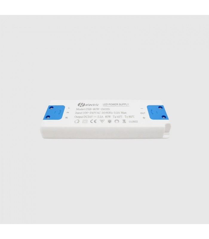Fuente Alimentación SLIM RELECTRIC 60W (DC12V) 5A IP20
