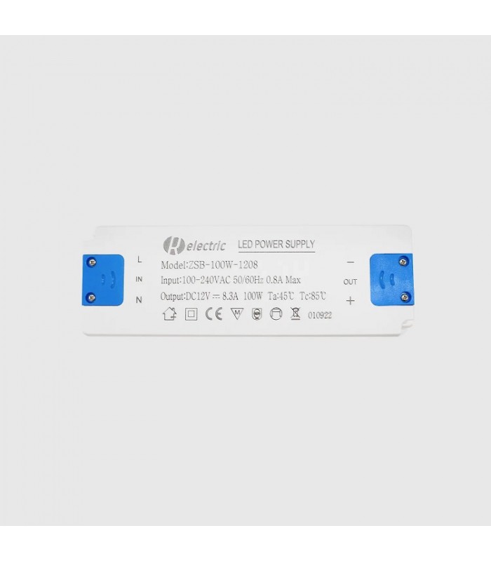Fuente Alimentación SLIM RELECTRIC 100W (DC12V) 8.3A IP20