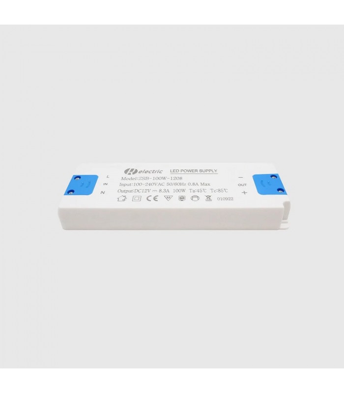 Fuente Alimentación SLIM RELECTRIC 100W (DC12V) 8.3A IP20