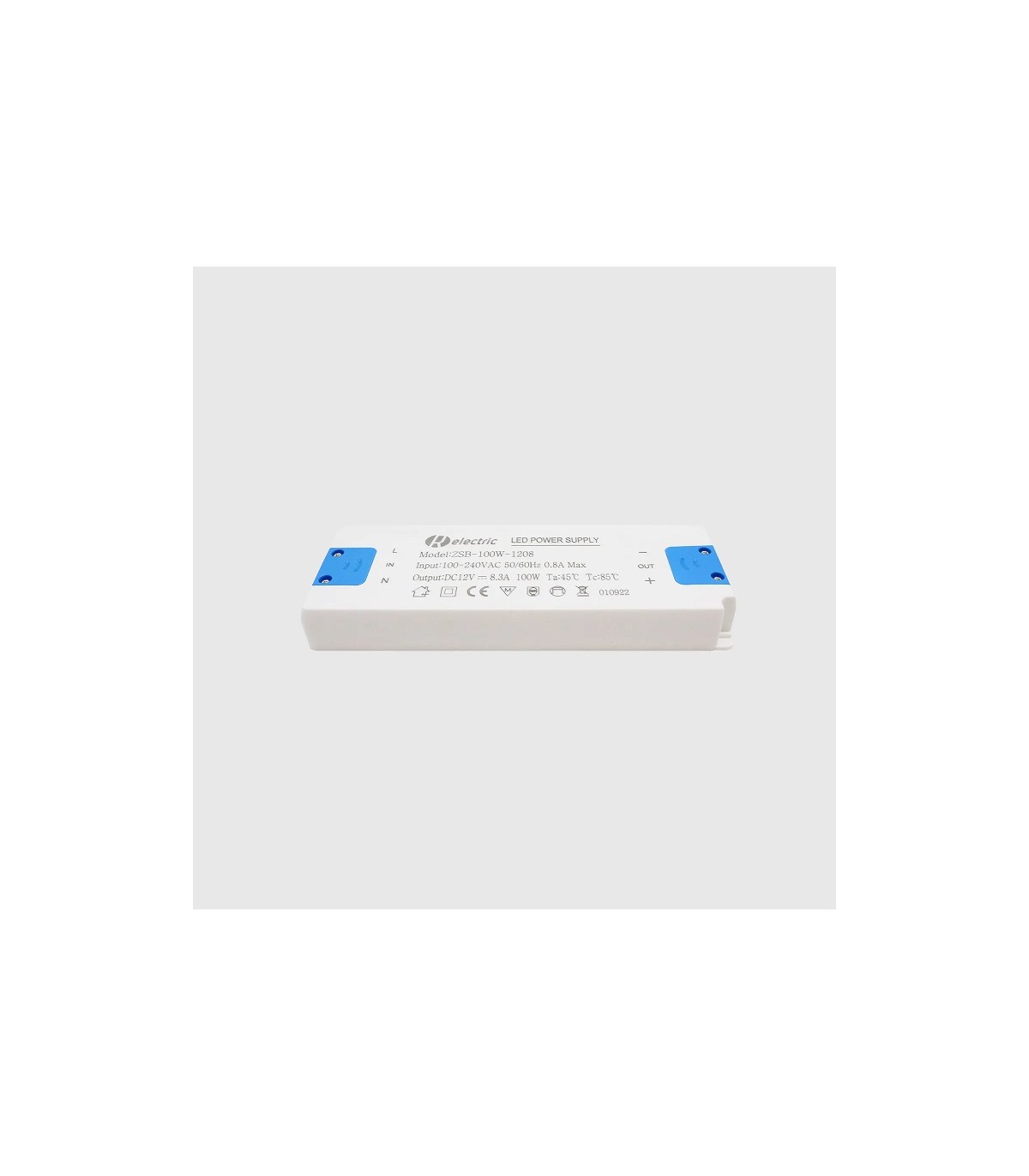 Fuente Alimentación SLIM RELECTRIC 100W (DC12V) 8.3A IP20