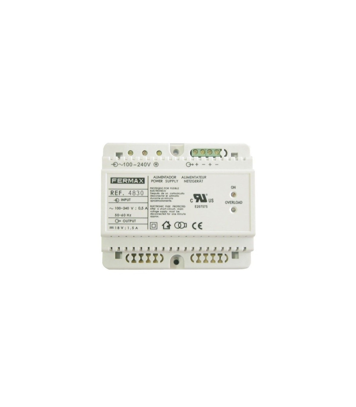Alimentador DIN6 100-240VA/18 DC-3.5A Fermax