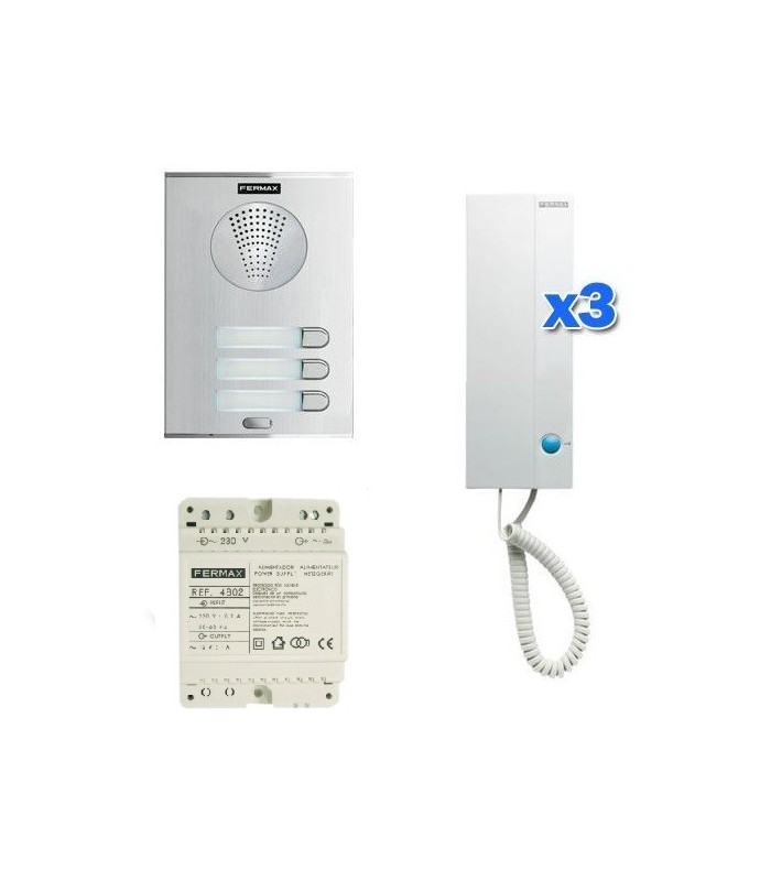 Kit Portero CITY 4+N 3/L (TELF. LOFT)