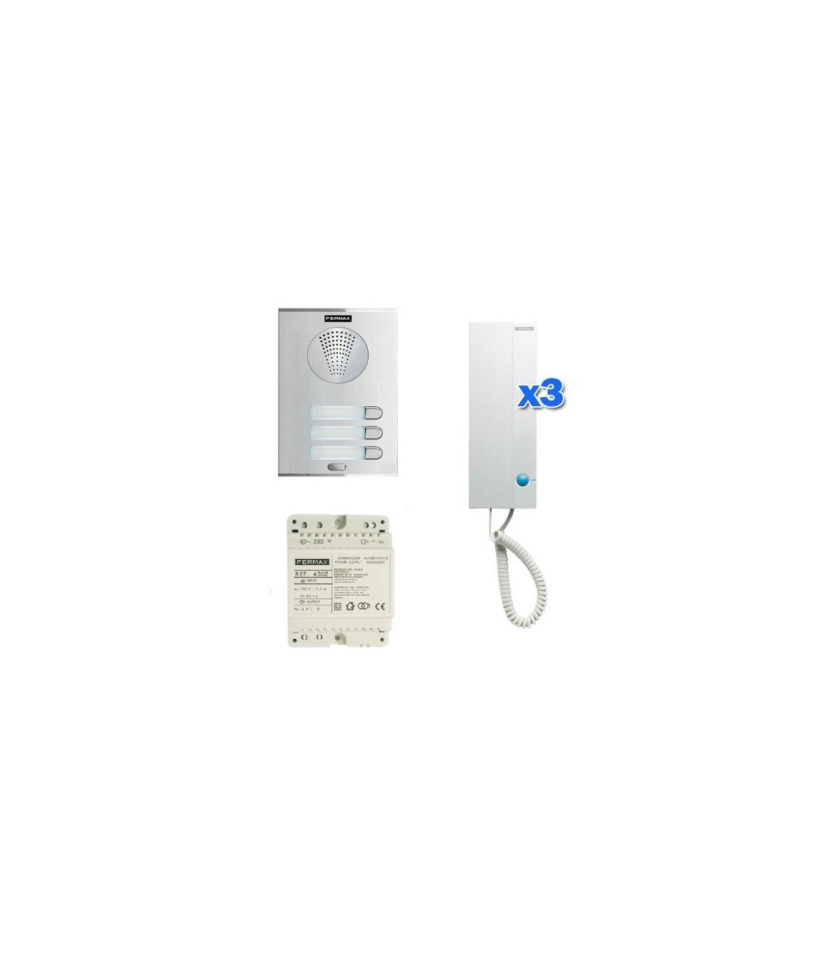 Kit Portero CITY 4+N 3/L (TELF. LOFT)