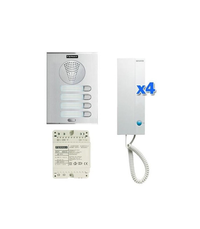 Kit Portero CITY 4+N 4/L (TELF. LOFT)