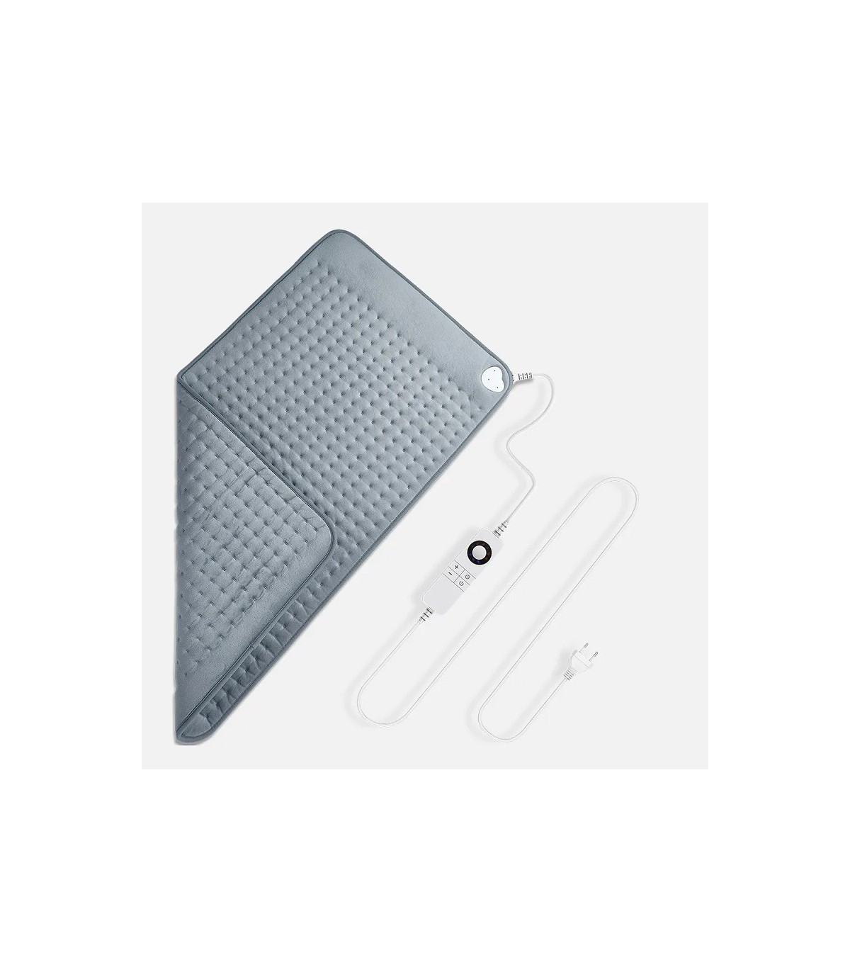 Almohadilla eléctrica BUSTILLO 85x45cm 100W Gris