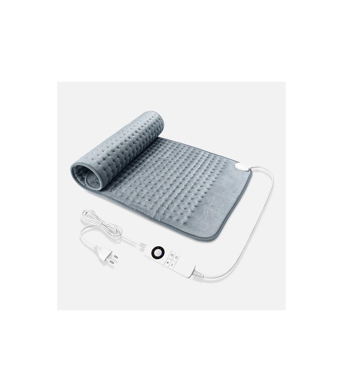 Almohadilla eléctrica BUSTILLO 85x45cm 100W Gris
