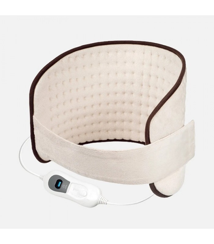 Almohadilla eléctrica Lumbar HURDES 69x29cm 100W Beige/Marrón