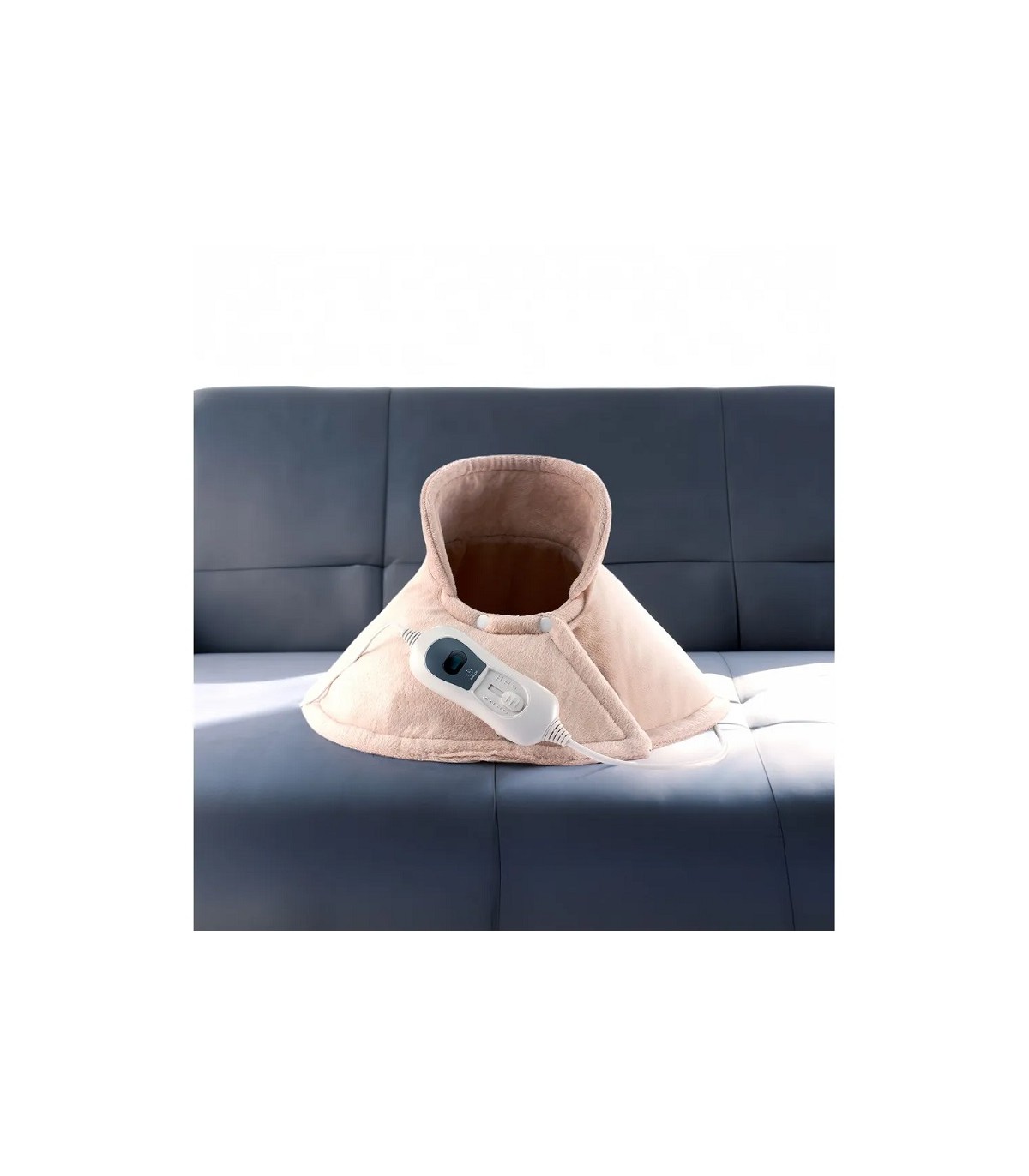 Almohadilla eléctrica Cervical RELENTE 60x62cm 100W Beige