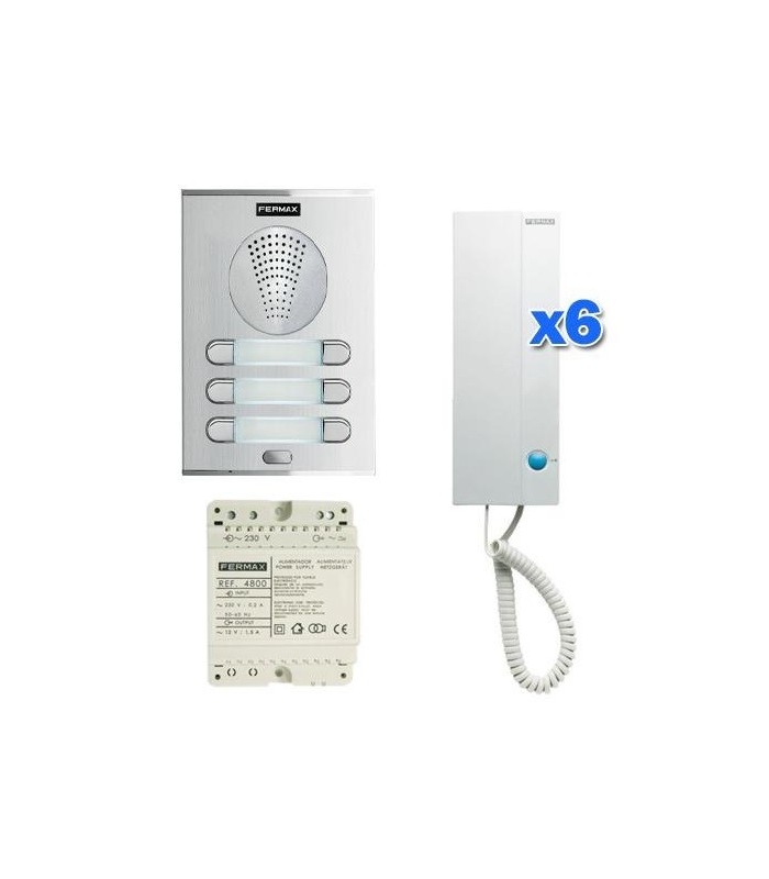 Kit Portero CITY 4+N 6/L (TELF. LOFT)