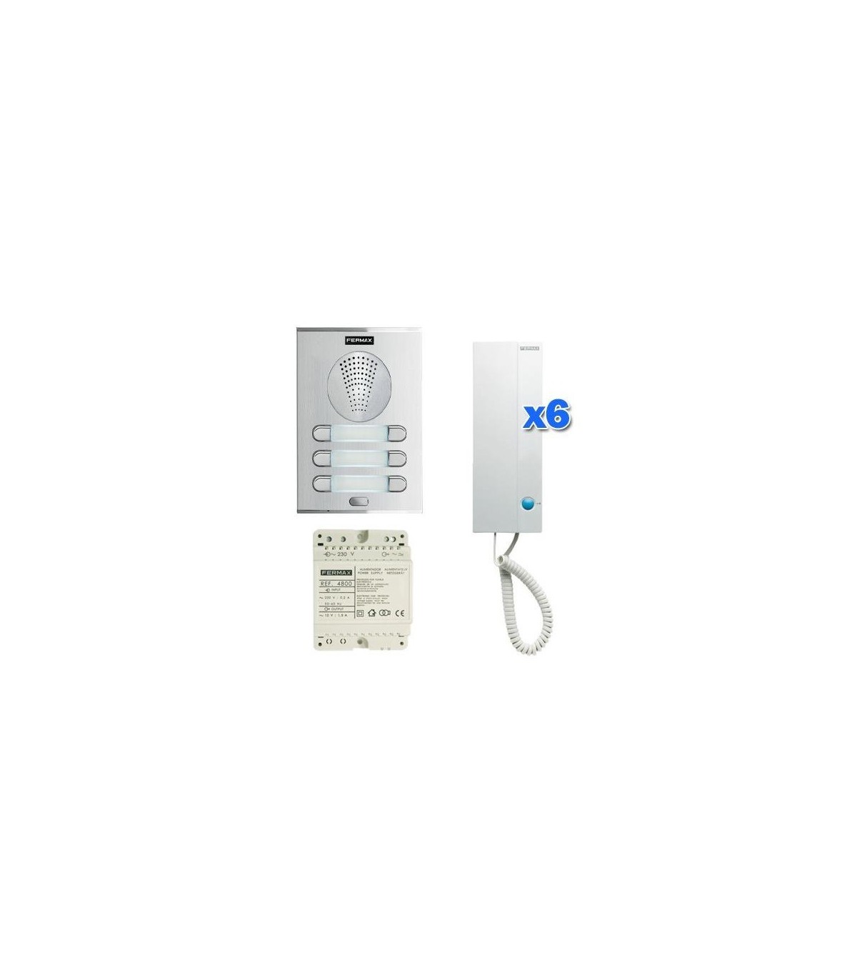 Kit Portero CITY 4+N 6/L (TELF. LOFT)