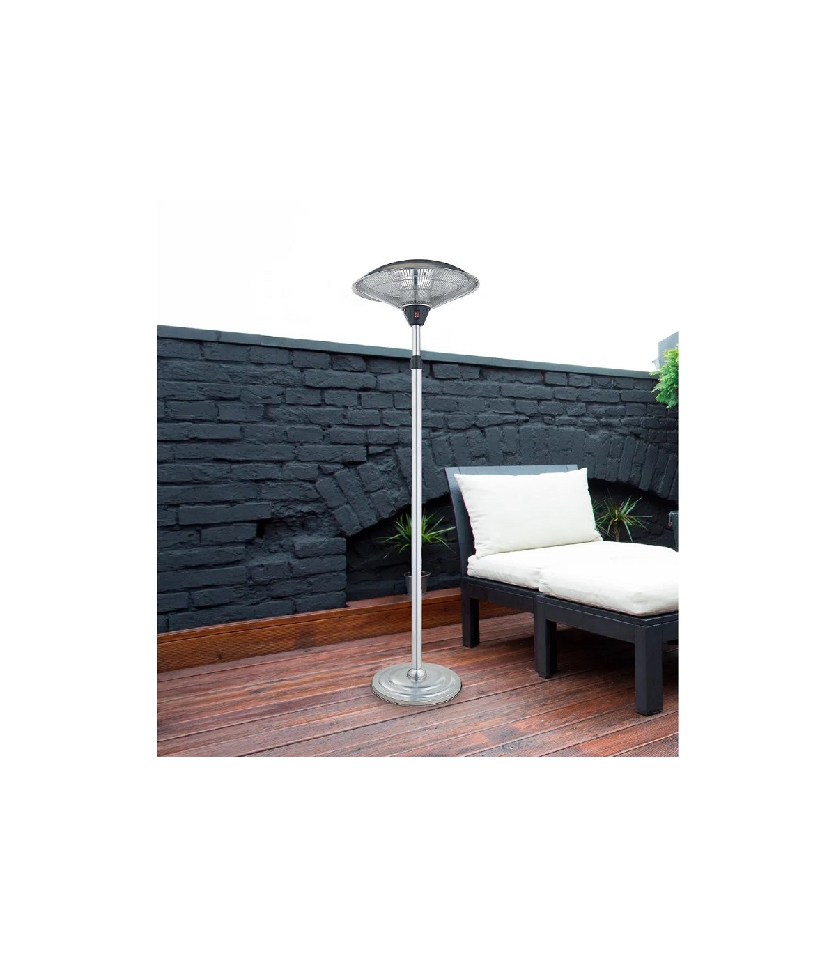 Estufa de Pie de Exterior Halógena KOEL 2000W