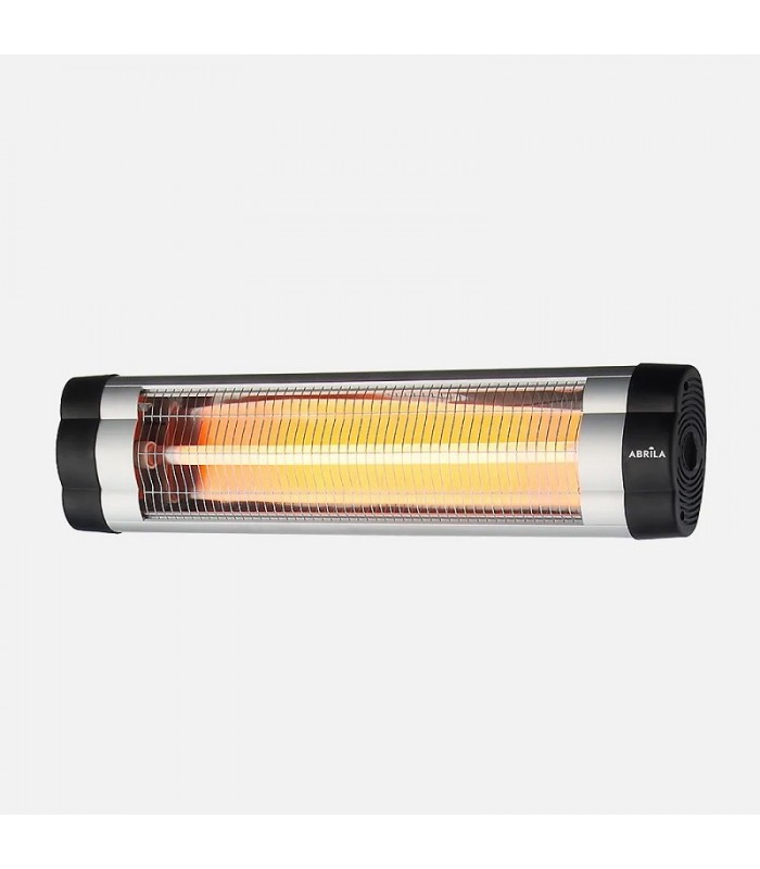 Estufa de Exterior de Cuarzo AUSTRAL 2500W Negro/Cromo