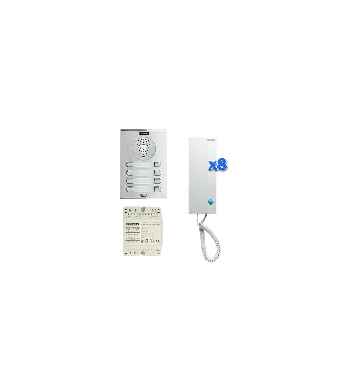 Kit Portero CITY 4+N 8/L (TELF. LOFT)