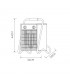 Calefactor Industrial SIMEON 3000W Negro
