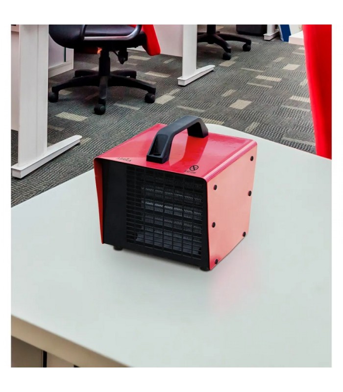 Calefactor Industrial Cerámico CHOPO 3000W Rojo