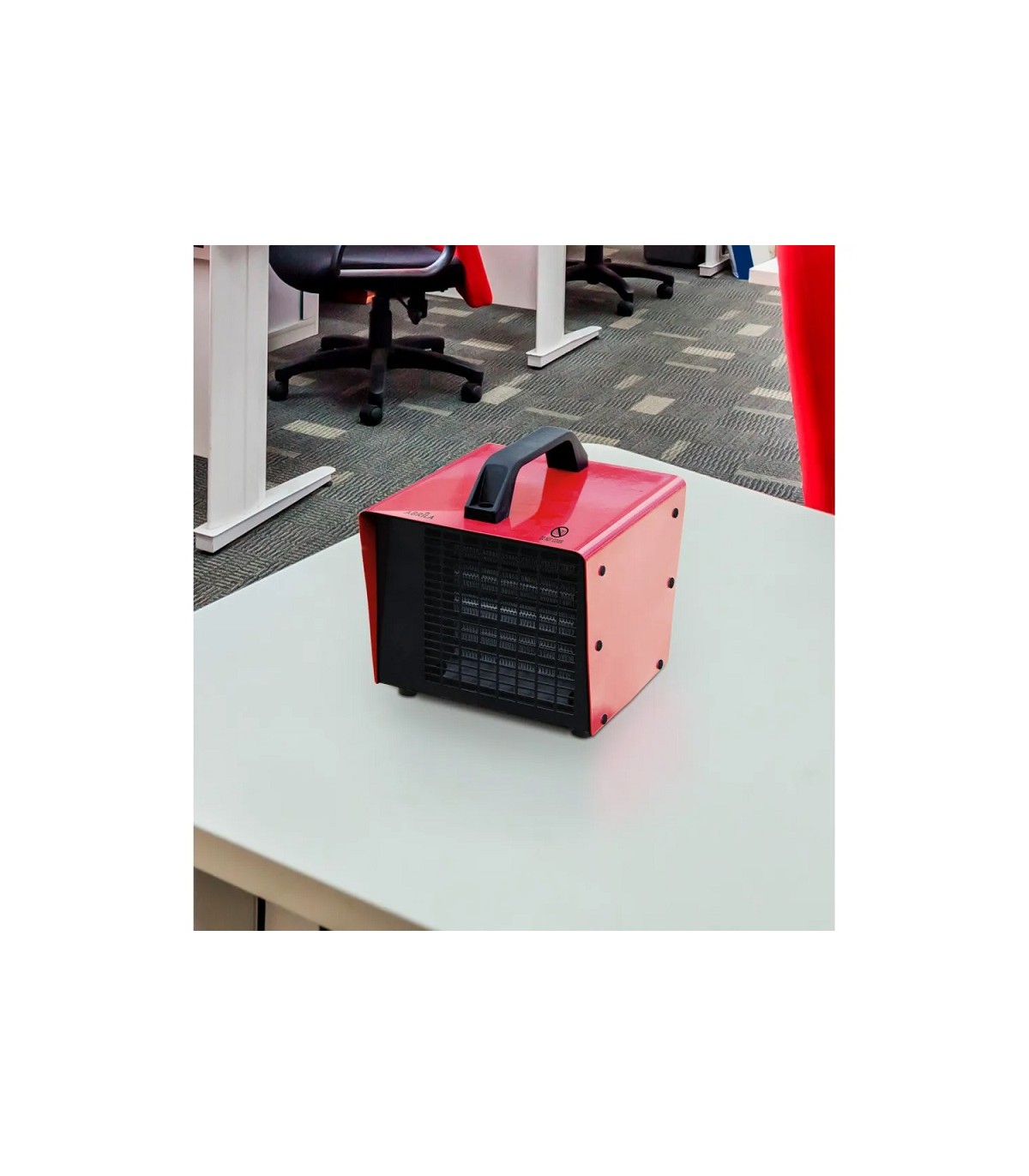 Calefactor Industrial Cerámico CHOPO 3000W Rojo