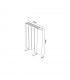 Emisor Térmico de Aluminio POINT 600W Blanco