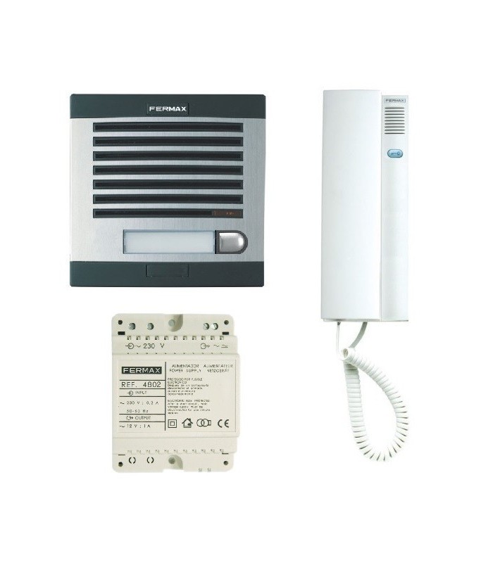 Kit Portero CITYMAX 1L AG 230V TEL. BL