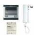 Kit Portero CITYMAX 2/L AG 230V TEL. BL