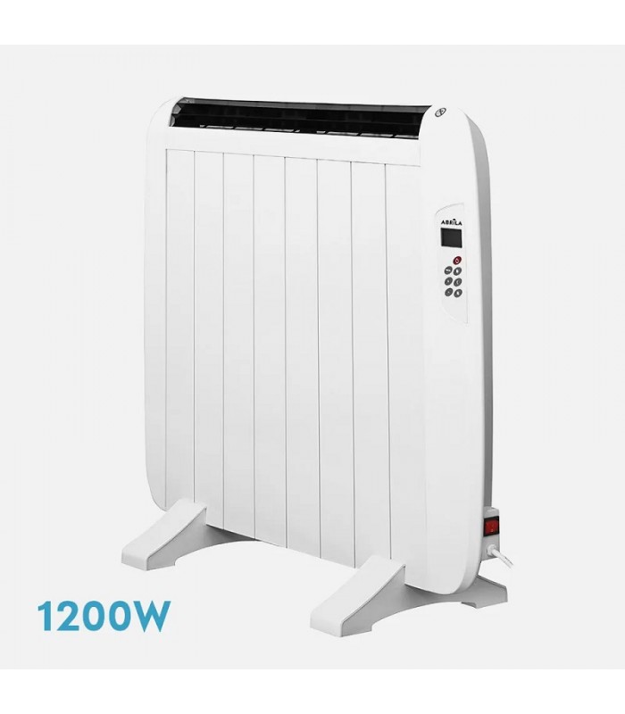 Emisor Térmico de Aluminio GABAN 1200W Blanco 8 Elementos