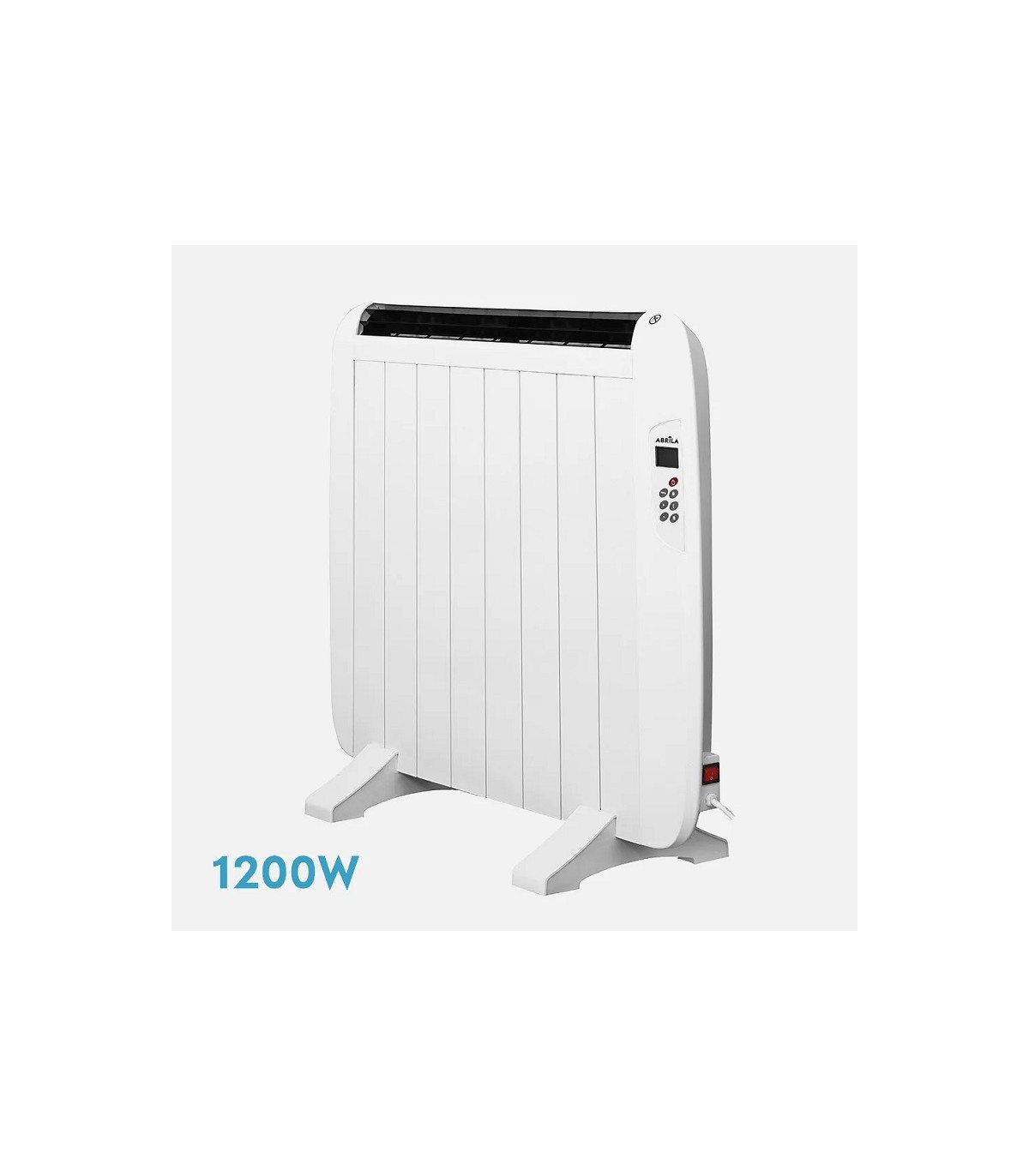 Emisor Térmico de Aluminio GABAN 1200W Blanco 8 Elementos