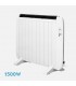 Emisor Térmico de Aluminio GABAN 1500W Blanco 10 Elementos