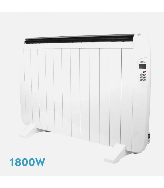 Emisor Térmico de Aluminio GABAN 1800W Blanco 12 Elementos