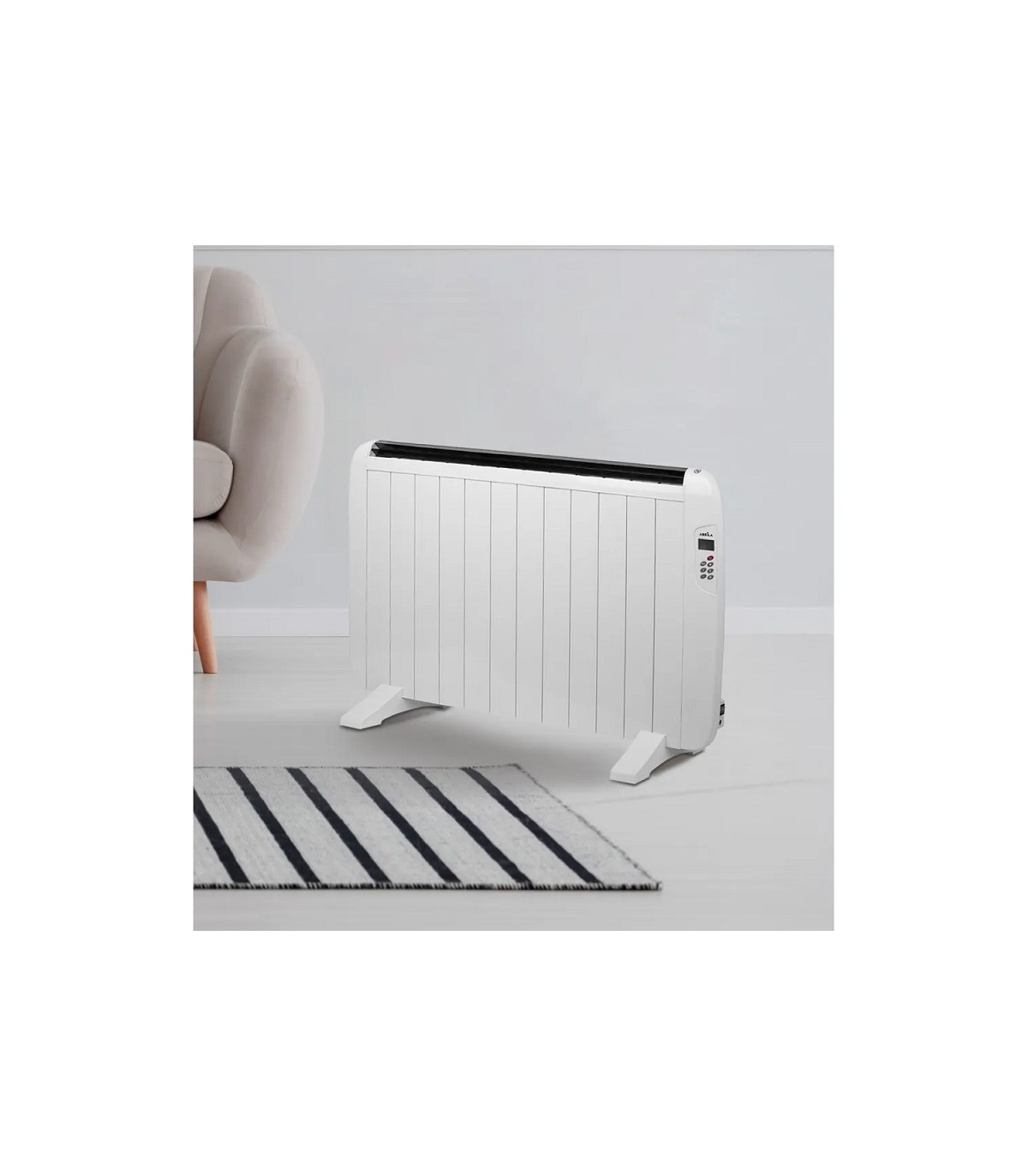 Emisor Térmico de Aluminio GABAN 1800W Blanco 12 Elementos