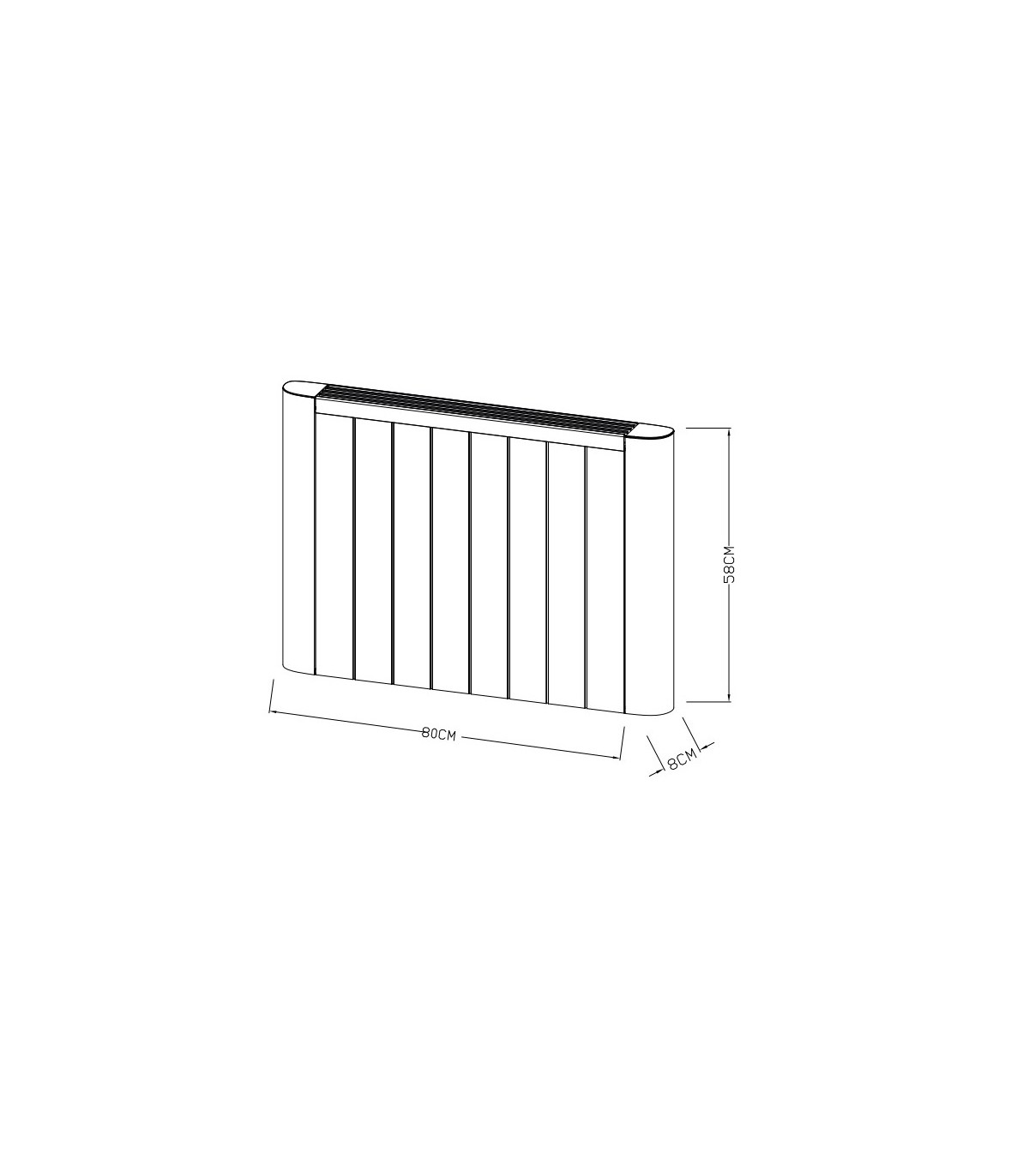 Emisor Térmico Cerámico COUNTRY WIFI 1500W Blanco
