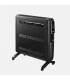 Emisor Térmico de Aluminio ALPINO 1500W Negro