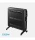 Emisor Térmico de Aluminio ALPINO 1500W Negro