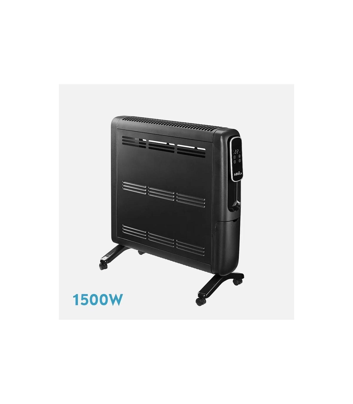 Emisor Térmico de Aluminio ALPINO 1500W Negro