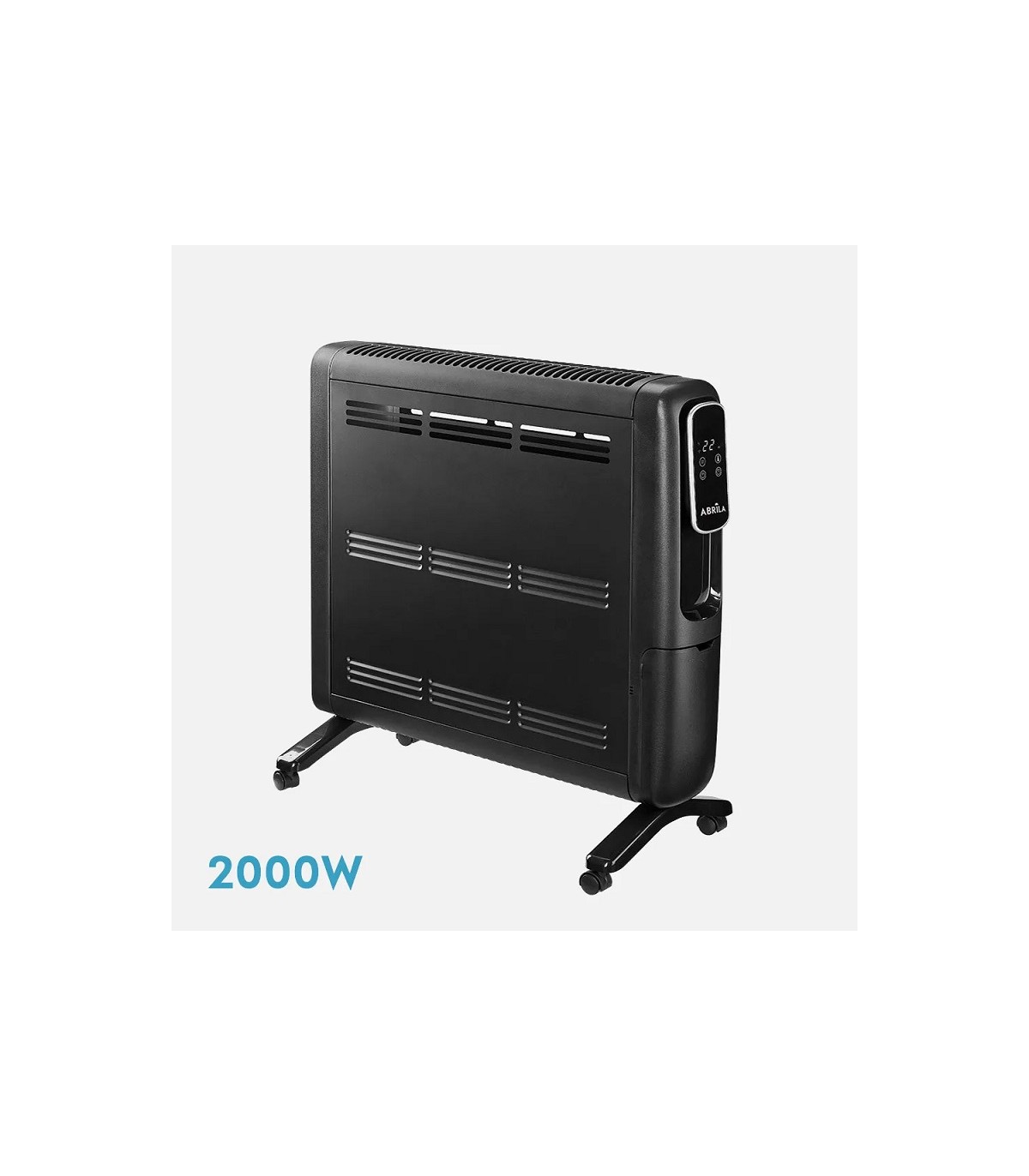 Emisor Térmico de Aluminio ALPINO 2000W Negro