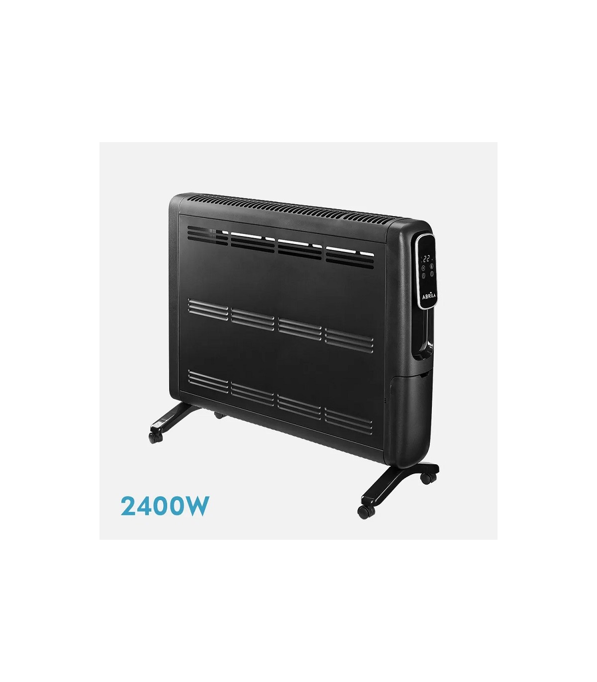 Emisor Térmico de Aluminio ALPINO 2400W Negro