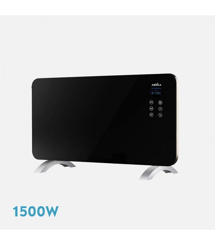 Emisor Térmico de Cristal HIMALAYA 1500W Negro
