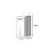 Deshumidificador KENDRA 70W 3.5L Gris
