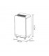 Deshumidificador Portátil DELMAR 270W 2L Blanco
