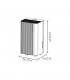 Deshumidificador Portátil CASCADE 210W 2L Blanco