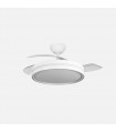 Ventilador CAPITAN DC 60W 6980Lm 3 Aspas Blanco CCT